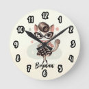 Zoek naar katje klokken Meisje