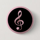 Recherche de symboles de musique badges Clef