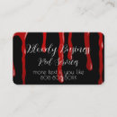 Recherche de horreur cartes visite Sang