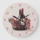 Recherche de raisins horloges Mur