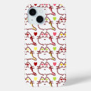 Recherche de coeur heureux iphone coques Illustration
