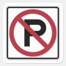 Recherche de parking autocollants Symbole