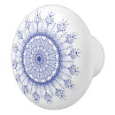 Recherche de mandala bleu boutons et poignées de porte Élégant