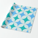 Recherche de motif bleu turquoise papier cadeau Vintage