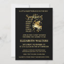 Recherche de zodiac party invitations Noir