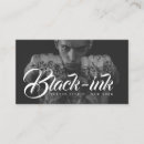 Recherche de tatouage noir cartes visite Studio de tatouage