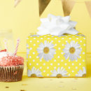Zoek naar gele madeliefjes cadeaupapier Floreel