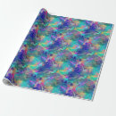 Zoek naar iriserend blauw cadeaupapier Patroon