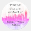 Recherche de new york city skyline autocollants Paysage urbain