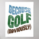 Recherche de golf drôle posters Golfeur