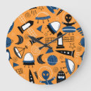Recherche de vaisseau spatial horloges Illustration