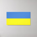 Recherche de toile d art Drapeau ukrainien