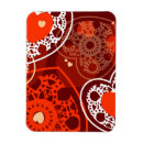Recherche de coeur abstrait magnets Couleur