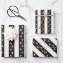 Recherche de chat noir et blanc papier cadeau Pour animaux