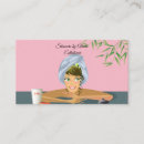 Recherche de estheticians cartes visite Facial