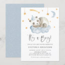 Recherche de panda baby shower invitations Aquarelle