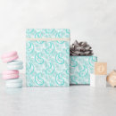 Recherche de motif bleu turquoise papier cadeau Rétro