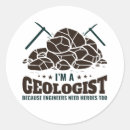 Recherche de géologue autocollants Drôle