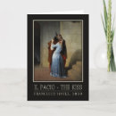 Recherche de peinture de baiser vœux cartes Vintage