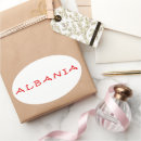 Recherche de drapeau albanais autocollants Albanie