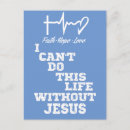 Recherche de jésus cartes postales Encouragement