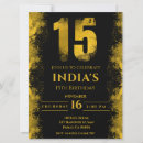Recherche de quinceanera 15ème invitations Moderne