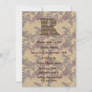 Recherche de lettre r invitations Monogramme