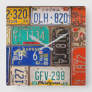 Recherche de plats horloges Rétro