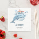 Recherche de baleine bleue serviettes Mignon
