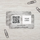 Recherche de agent immobilier commercial cartes visite Code qr