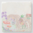 Zoek naar leuke bloemen onderzetters Schattig