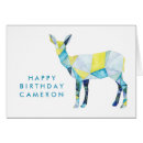 Recherche de cerf géométrique cartes postales Bois