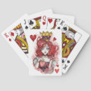 Recherche de reine des coeurs jeux de cartes Valentines