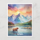 Recherche de parc national katmai cartes postales Aquarelle