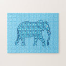 Recherche de éléphant puzzles Fleurs