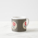 Recherche de pied poule tasses Noir et blanc