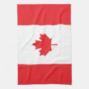 Recherche de drapeau du canada cuisine linges Rouge