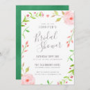 Zoek naar green bridal shower invitations Roze