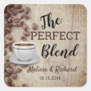 Recherche de grains de café autocollants Le mélange parfait