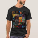 Recherche de collage numérique tshirts Noir