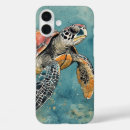 Recherche de tortues de mer iphone coques Maison de plage