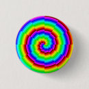 Recherche de spirale badges Arc en ciel
