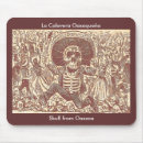 Recherche de crânes tapis souris Jour des morts