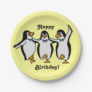 Recherche de anniversaire de pingouin assiettes Animal arctique