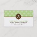 Recherche de vert pois cartes visite Girly