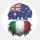 Recherche de fierté italienne autocollants Racines italiennes