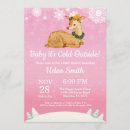 Zoek naar winter wonderland babyshower uitnodigingen Winterse baby shower