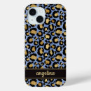 Recherche de léopard bleu iphone coques Motif