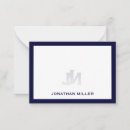 Zoek naar name initials notitiekaarten For him