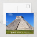 Recherche de temple maya cartes postales Mexicain